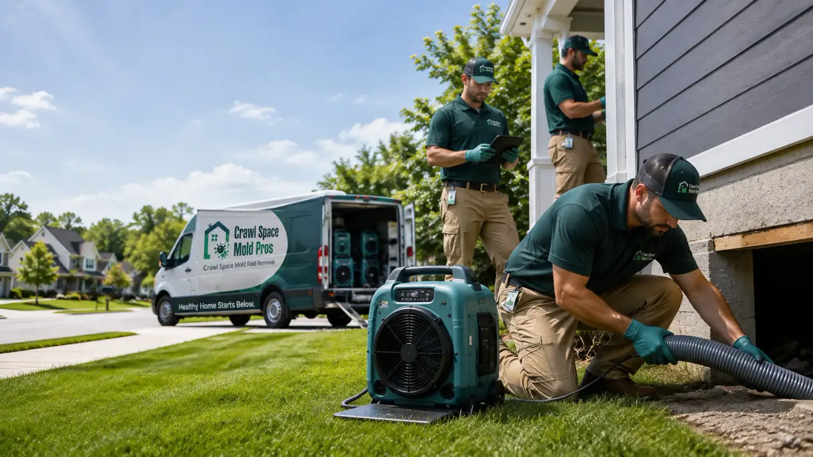 Crawl Space Mold Removal in Sodus, MI